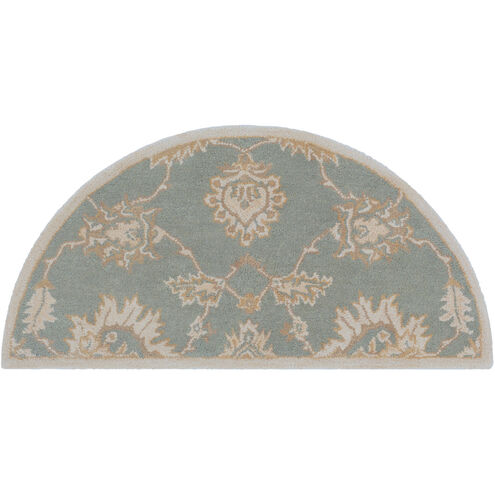 Edda 48 X 24 inch Medium Gray Rug, Hearth