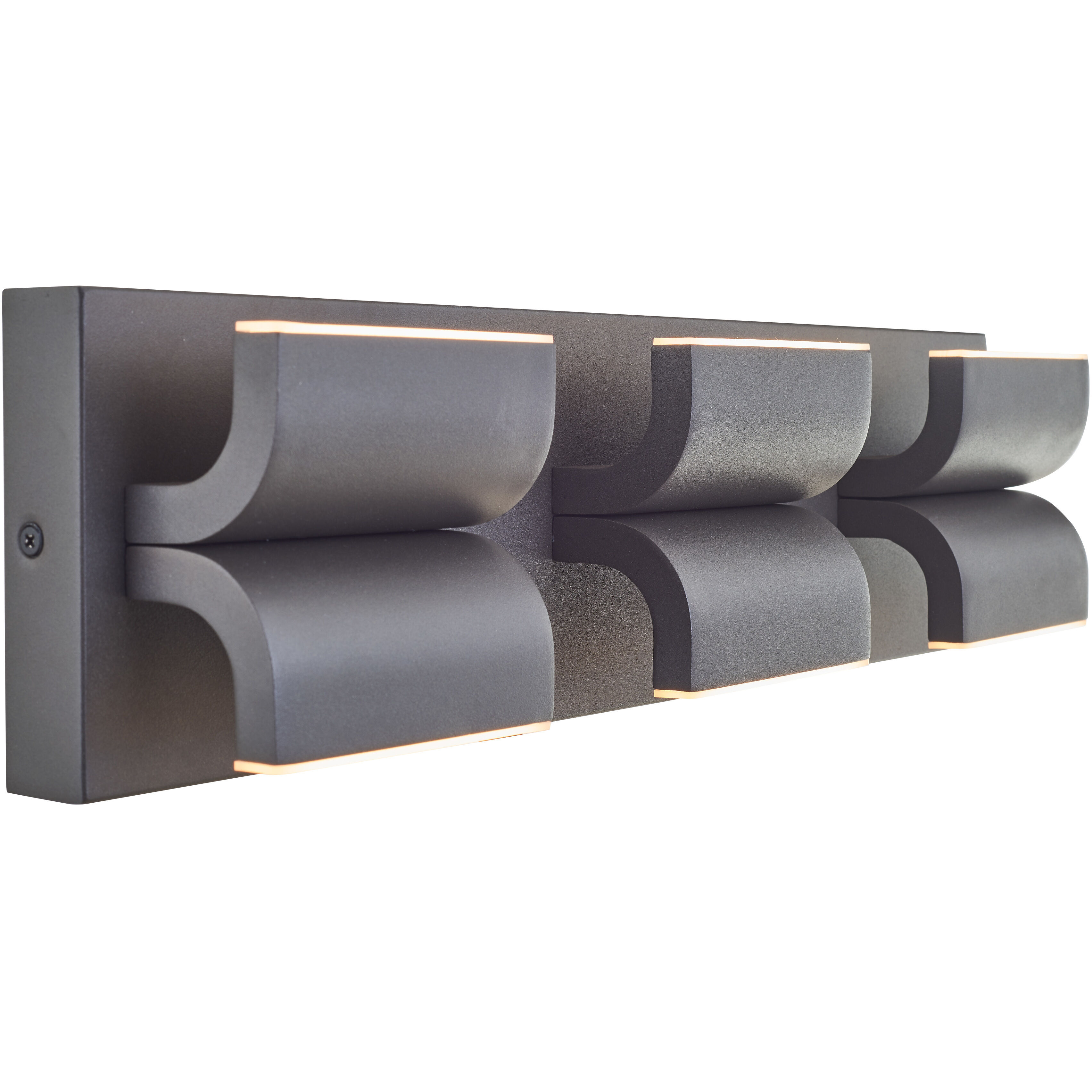 Willow LED 20.2 inch Matte Black Outdoor Wall Light