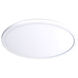 Round LED 7 inch White Flush Mount Ceiling Light in 3500K, 1, WAC Limited