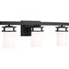 Robie 3 Light 24 inch Midnight Black Wall Bath Fixture Wall Light