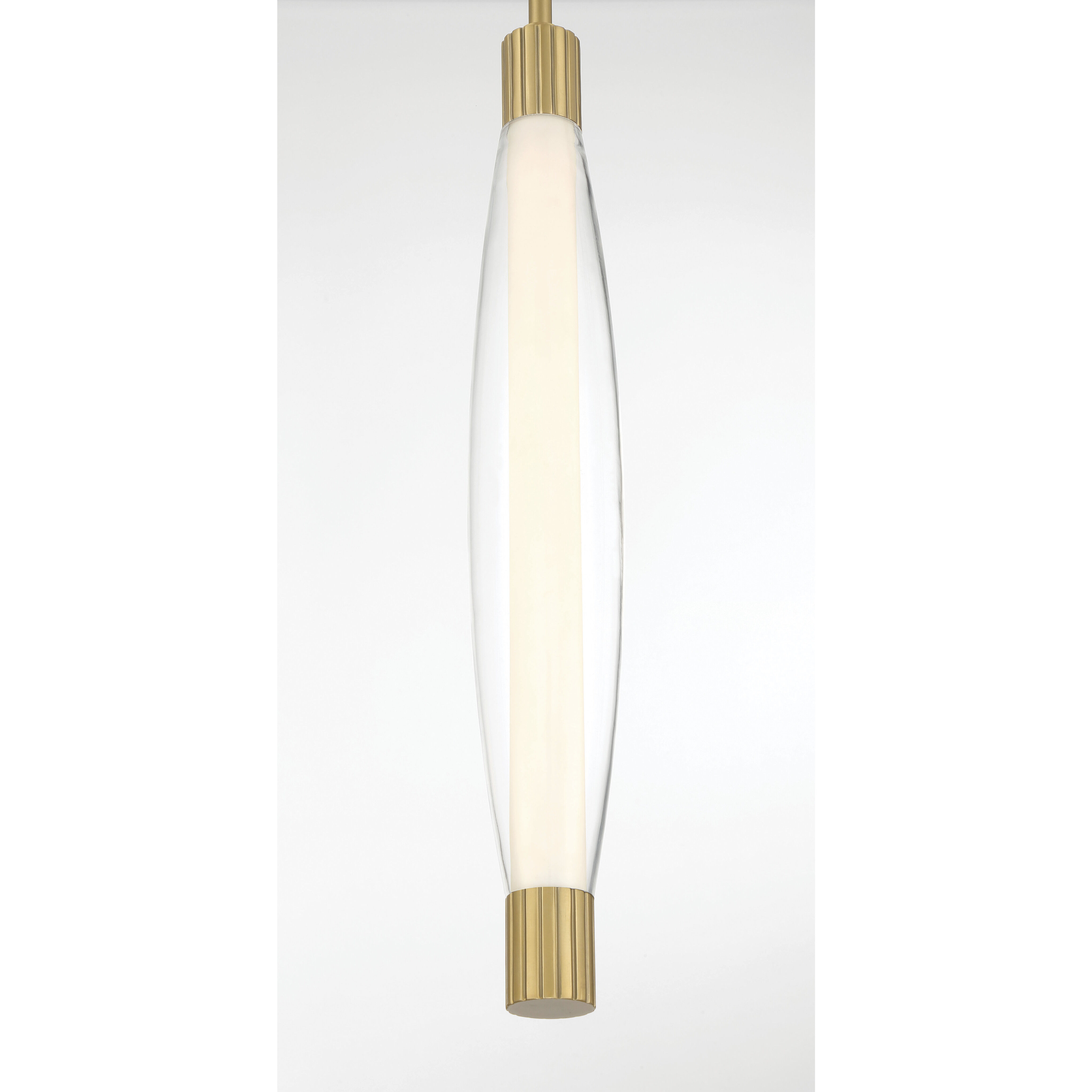 Verto LED 3 inch Legacy Brass Pendant Ceiling Light
