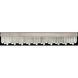 Lior 20 Light 47.3 inch Silver Bath Vanity Light Wall Light