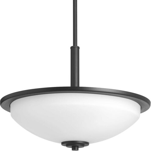 Replay 3 Light Textured Black Pendant Ceiling Light