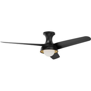 Rubio-H 54 inch Matte Black Ceiling Fan