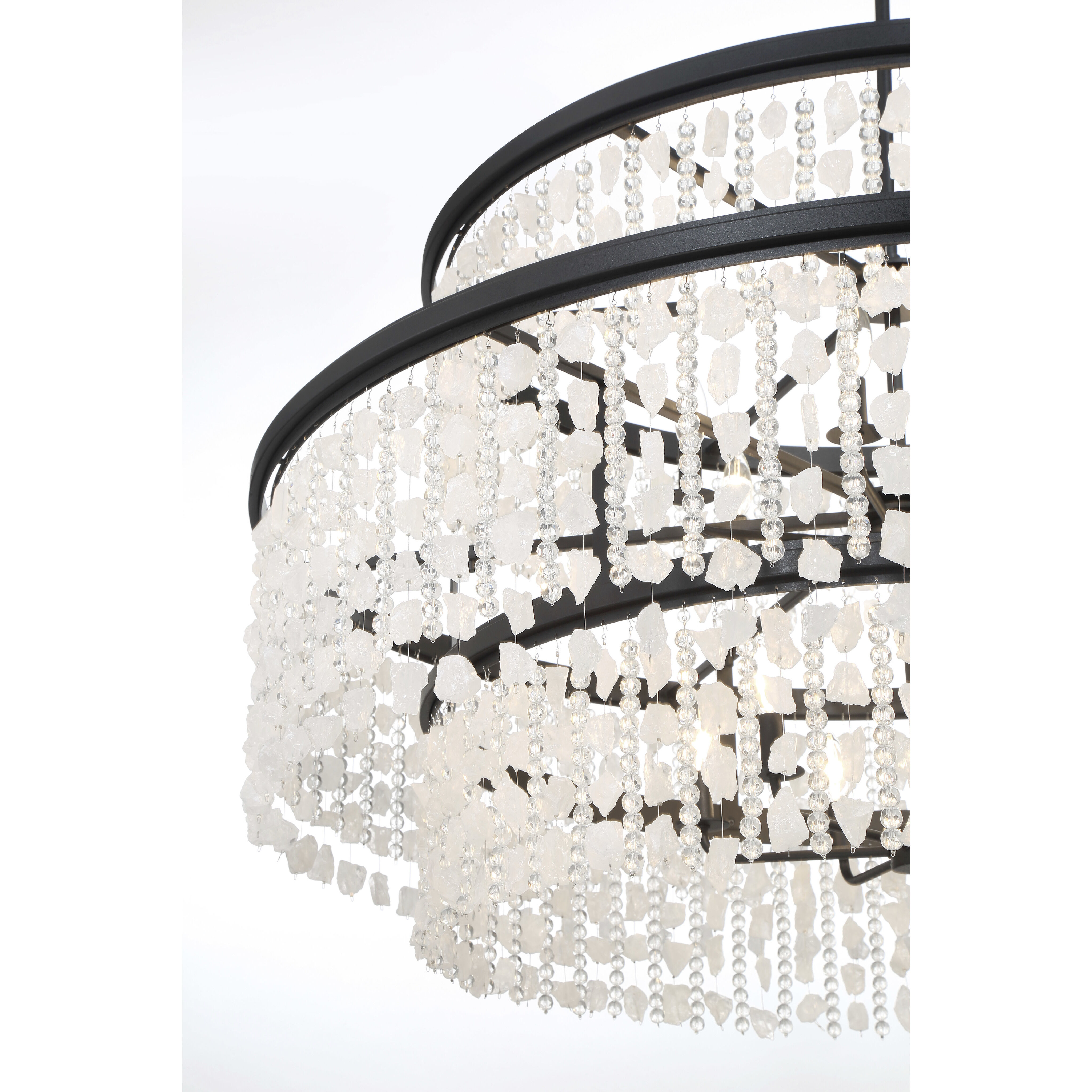 Shimmering Elegance 12 Light Chandelier Ceiling Light