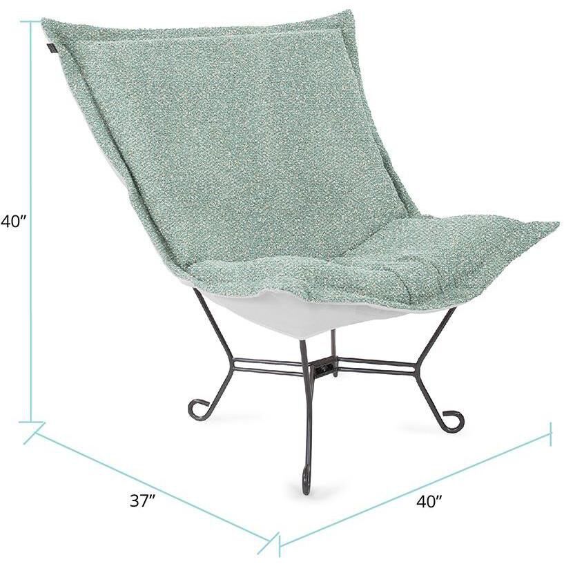 Alicante Breeze Patio Scroll Puff Chair