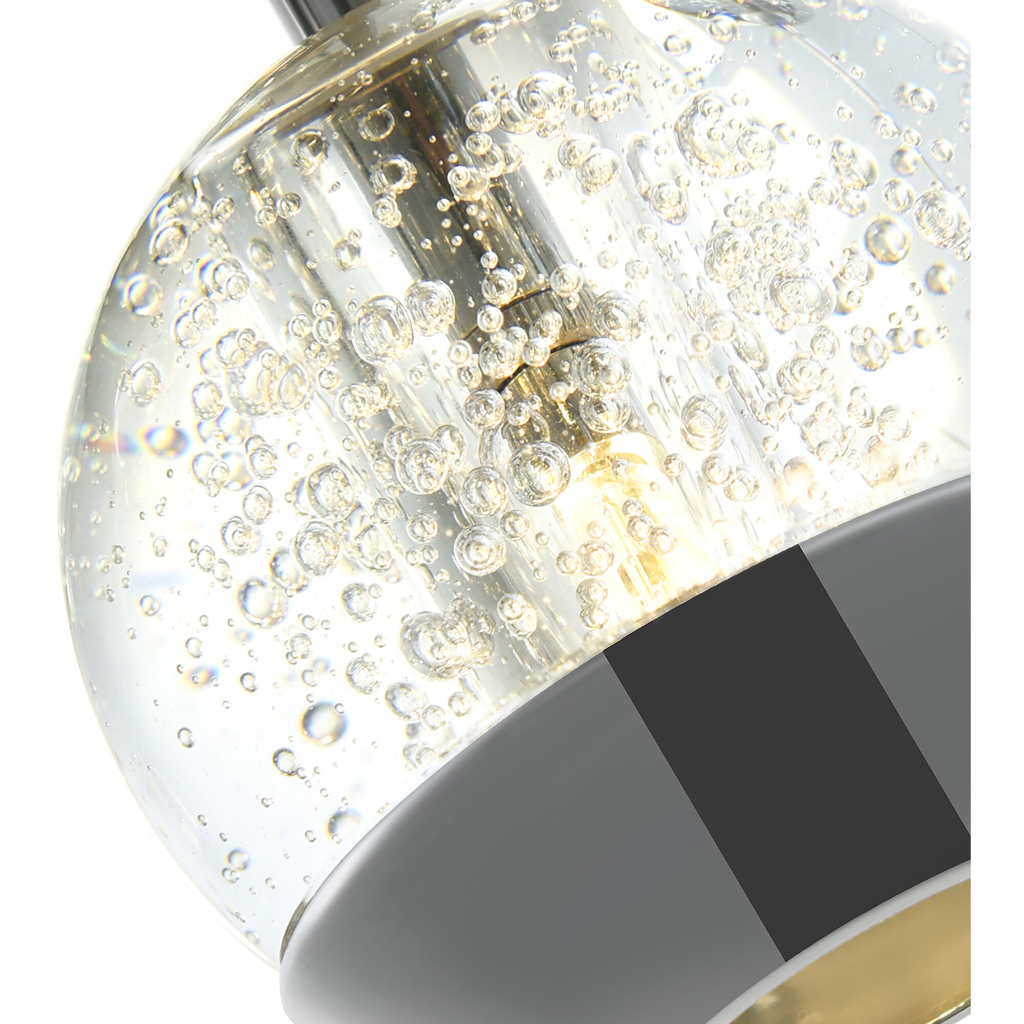 Perrier LED 24 inch Chrome Multi Light Pendant Ceiling Light