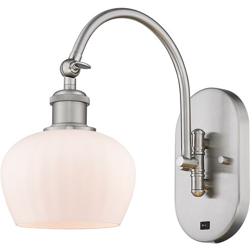 Ballston Fenton 1 Light 7 inch Brushed Satin Nickel Sconce Wall Light