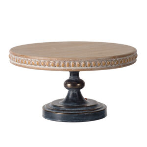 Anita Weathered Black and Broze and Whitewash Natural Table décor