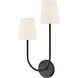 Cora Sconce Wall Light in Black