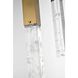 Aurora 6 Light 12 inch Satin Gold Pendant Ceiling Light