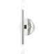 Copenhagen 2 Light 16 inch Polished Chrome ADA ADA Sconce Wall Light