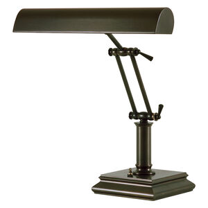 Piano/Desk 14 inch 40 watt Mahogany Bronze Piano/Desk Lamp Portable Light in Square