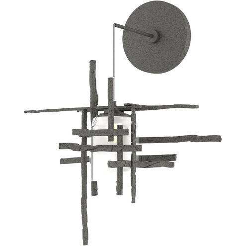 Tura 1 Light 16.4 inch Natural Iron Sconce Wall Light, Low Voltage