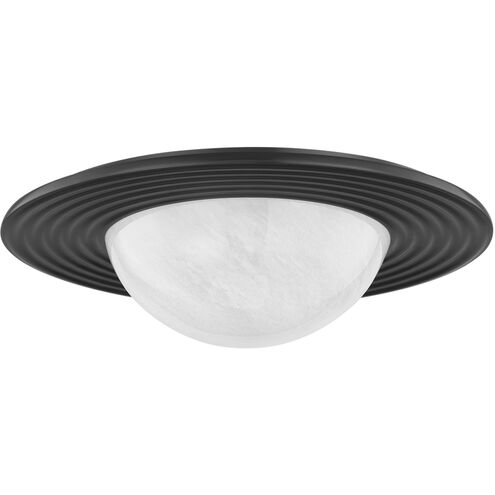 Geraldton LED 15.75 inch Distressed Bronze Flush Mount Ceiling Light