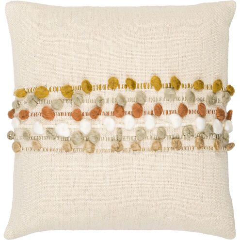 Maysville 20 inch Light Beige Pillow Kit in 20 x 20, Square