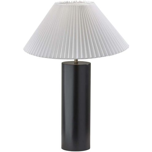 Marta 25.5 inch 100.00 watt Black Wood Table Lamp Portable Light