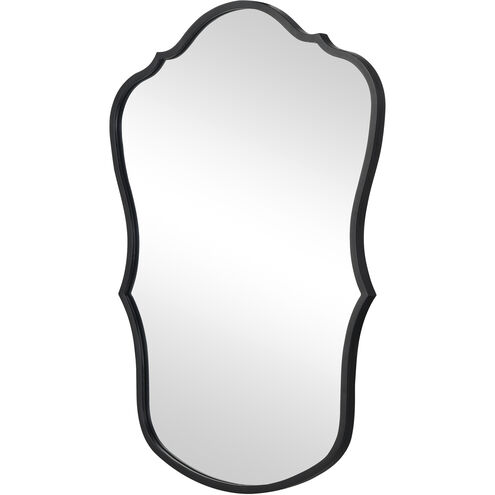 Middleton 32 X 23 inch Black and Clear Wall Mirror