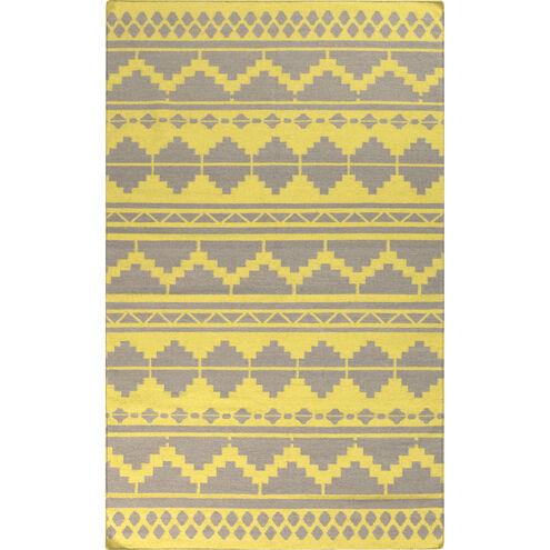Frontier 132 X 96 inch Lime, Medium Gray Rug