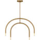Drew & Jonathan Hadden 4 Light 22.00 inch Chandelier