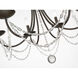 Mirabella 6 Light 25 inch Rubbed Bronze Chandelier Ceiling Light