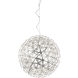 Manhattan Series LED 30 inch Chrome Chandelier Ceiling Light