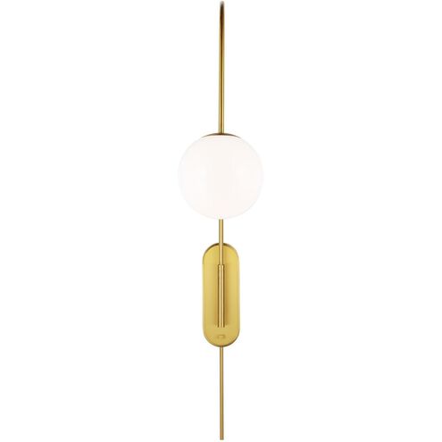 kate spade new york Noemie 1 Light 9 inch Burnished Brass Grande Sconce Wall Light