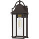 Manning 1 Light 15 inch Western Bronze Outdoor Wall Lantern