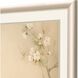 Florals Collection Angled Profile Champagne Gold Framed Art