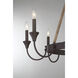 Sienna 8 Light 34 inch Artisan Rust Chandelier Ceiling Light