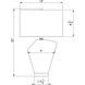 Emery 22 inch 150.00 watt Off-White Table Lamp Portable Light