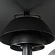 Caprese 1 Light 10 inch Matte Black Sconce Wall Light