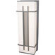 Tuxedo LED 9 inch Satin Wall Sconce Wall Light