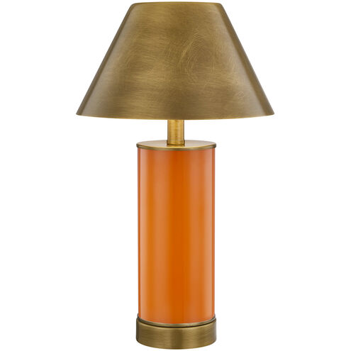 Molly 12 inch 2.30 watt Fuschia Rose Portable Rechargeable Table Lamp Portable Light in Fuchsia Rose, By Coco & Dash