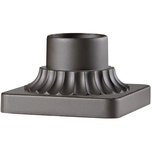 Pier Mounting 6 inch Oil Rubbed Bronze Pier and Post Accessory