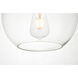 Baxter 7 Light 54 inch Black Pendant Ceiling Light