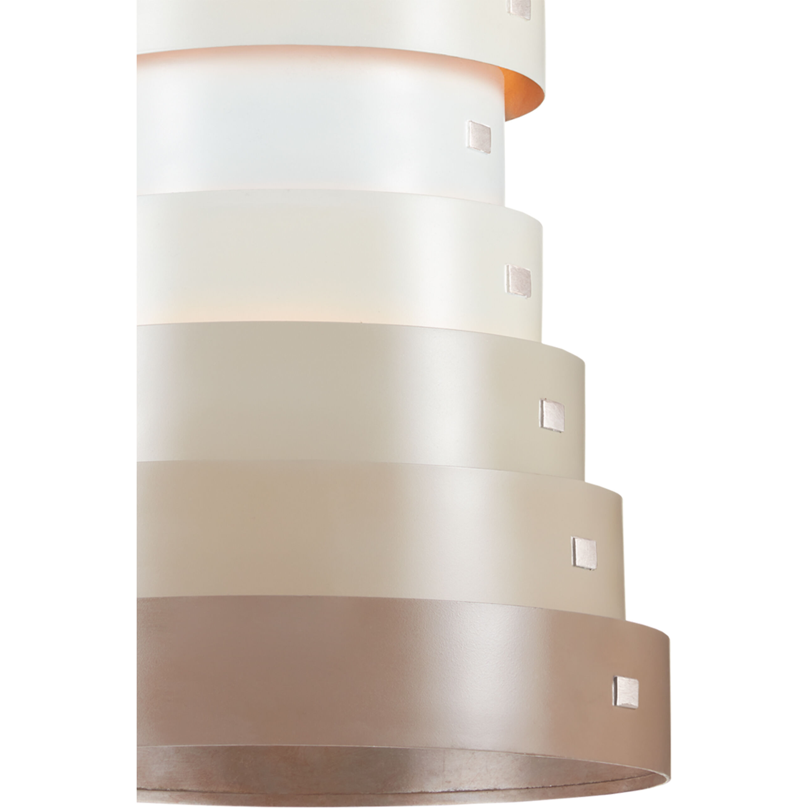 Graduation 6 Light 20 inch Taupe/Champagne Chandelier Ceiling Light, Small