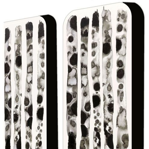 Metaphysical Wall Sculpture Black and Neutral and White Wall Sculpture
