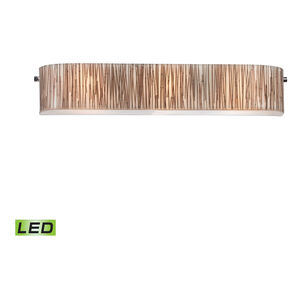 Plattsburgh LED 29 inch Polished Chrome Vanity Light Wall Light