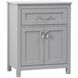 Adian Grey Bathroom Storage Cabinet