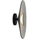 Cruz Wall Sconce Wall Light in Felt - Gray, Felt Shade