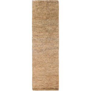Essential 96 X 30 inch Brown and Neutral Runner, Jute