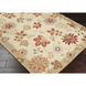 Flor Ivory / Yellow / Mustard / Medium Gray / Rust / Dusty Coral Handmade Rug