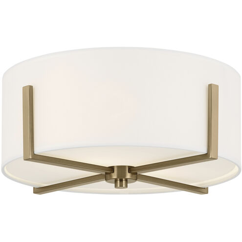 Malen LED 15.5 inch Champagne Bronze Flush Mount Ceiling Light