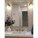 Somerset 1 Light 7.5 inch Heritage Brass Vanity Light Wall Light