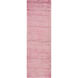 Prague 96 X 30 inch Purple and Neutral Runner, Viscose and Polyester