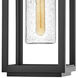 Coastal Elements Atwater 1 Light 9.5 inch Black Outdoor Hanging Lantern in Non-LED