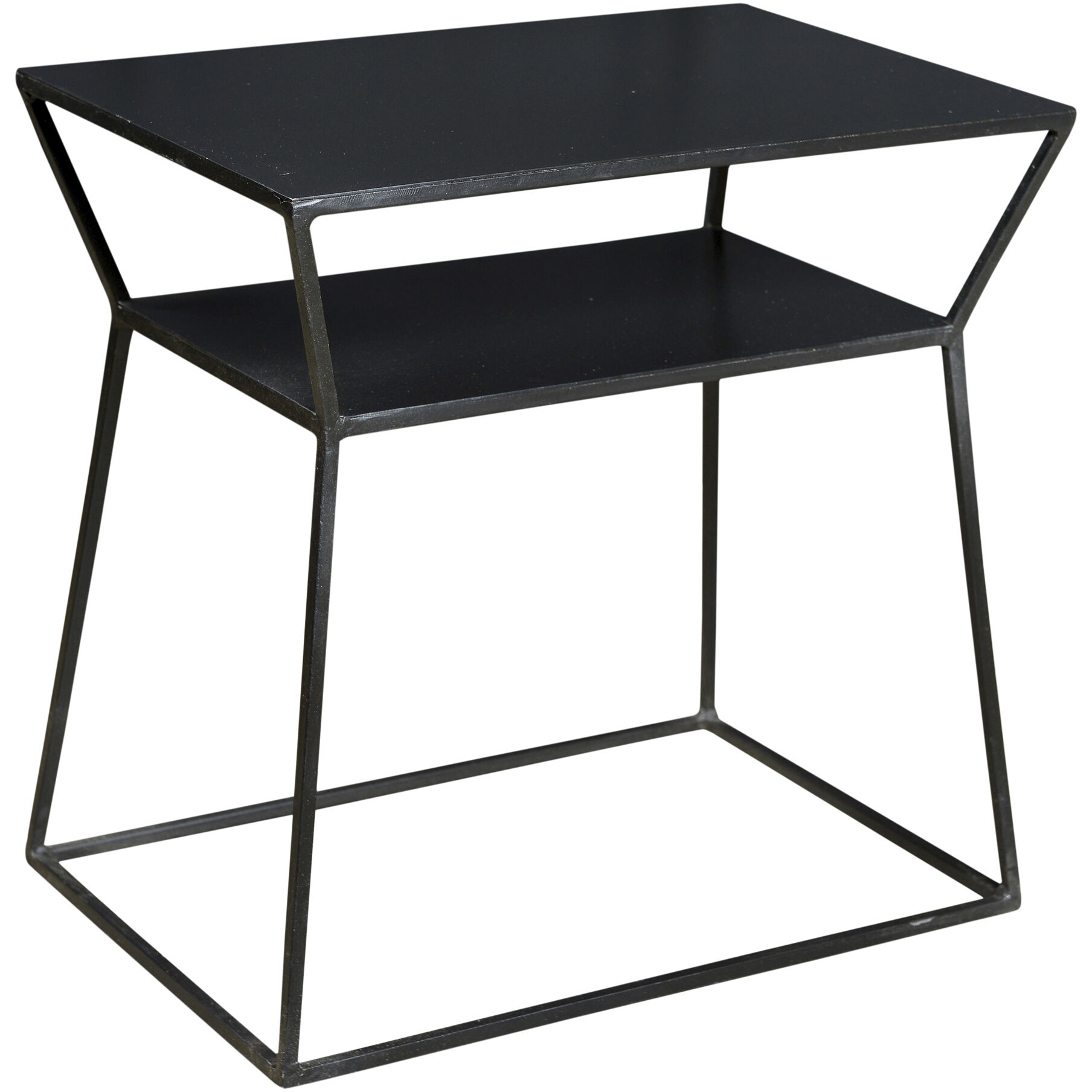 Osaka 19 X 19 inch Black Side Table