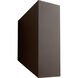Duo 2 Light 14 inch Oiled Bronze Outdoor Wall Sconce