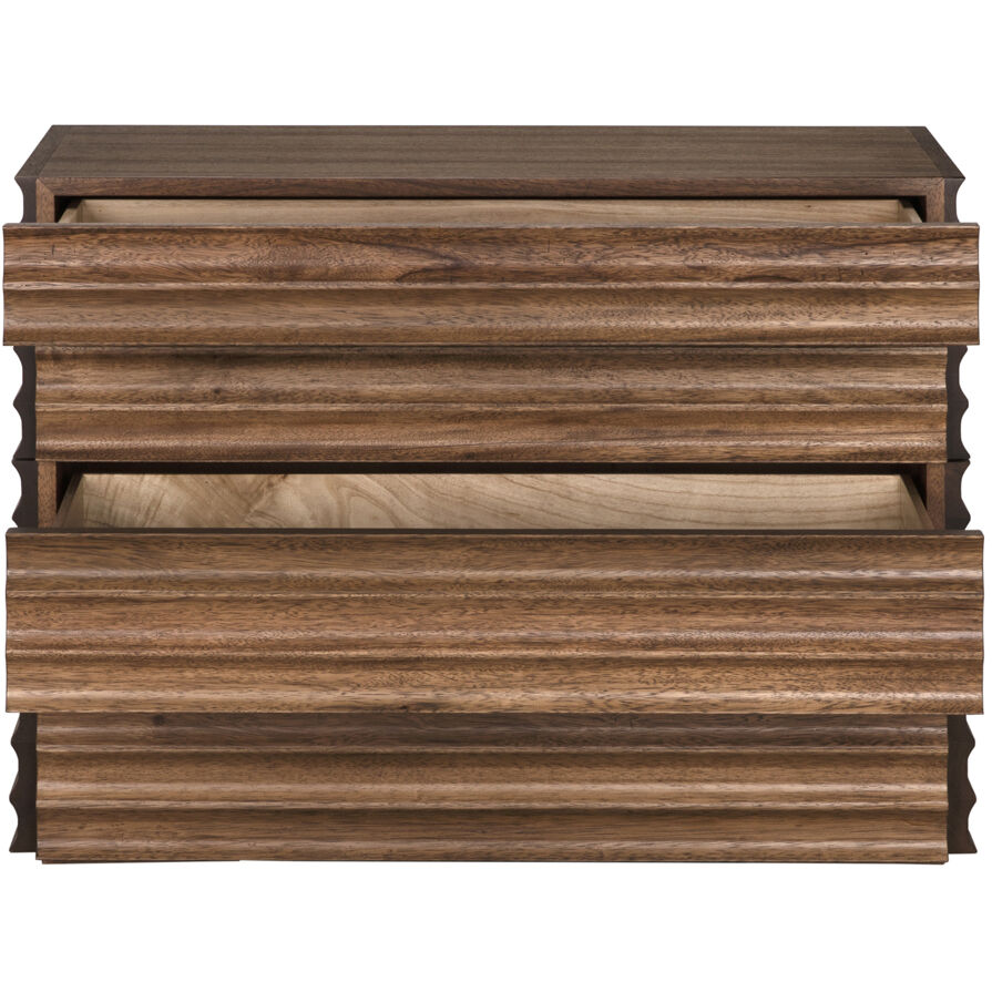 Pacelli 42 X 19 inch Dark Walnut Console